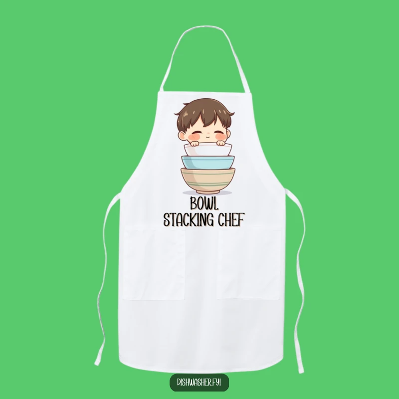 Funny Bowl Master Chef Apron: Cook with Pride and Domestic Order