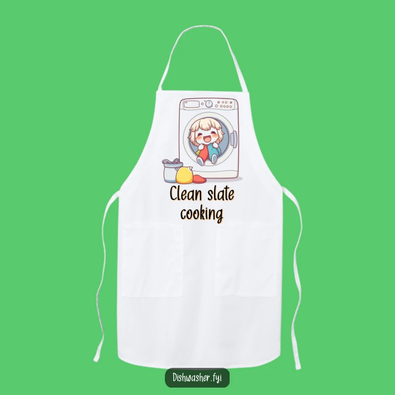 Funny Laundry Day Apron - Keep Clean & Comfy
