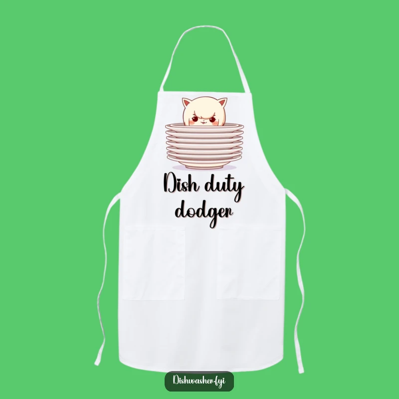Funny Mischief Apron: Hide and Cook, Prankster Kitchen Gift