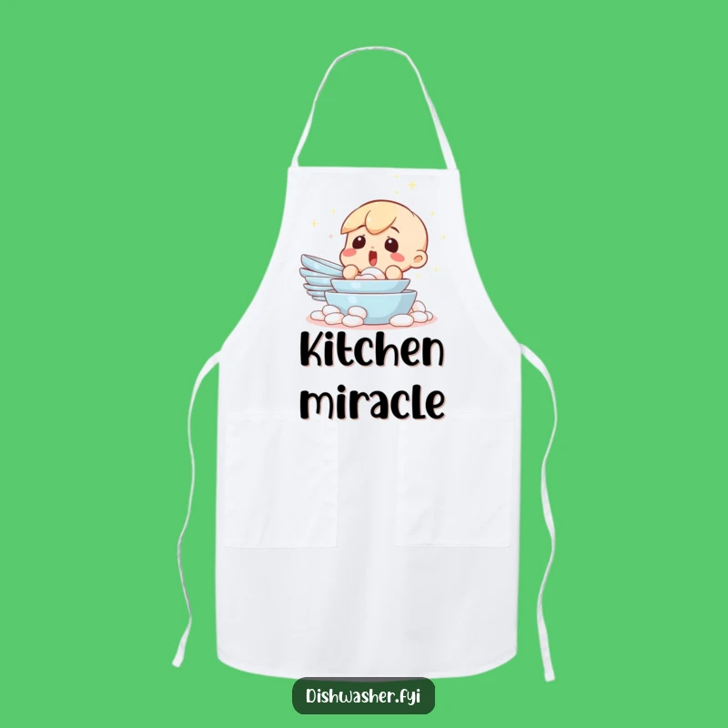 Funny Clean Dishes Apron: Cook With Confidence, The Ultimate Funny Kitchen Gift