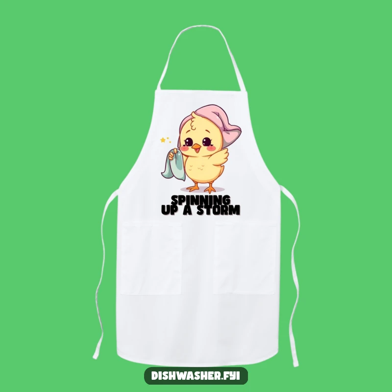 Funny Chef Chick Apron: Playful Spinner Action, Perfect Funny Gift