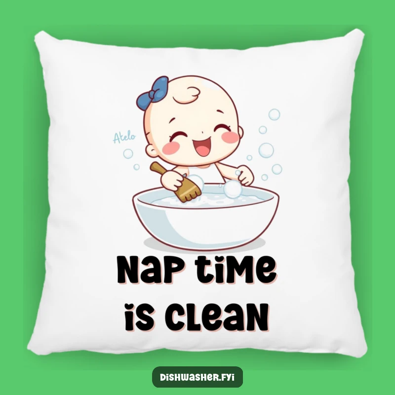 Funny Cleaning Character Pillow: Gleeful Comfort for Tidy Nooks