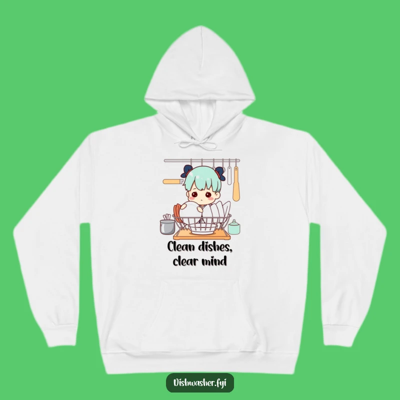 Funny Determined Dish Arranger Hoodie: Cozy Humor for Kitchen Pros Gift
