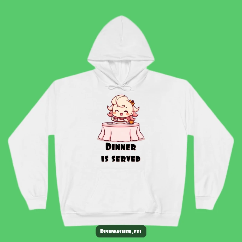 Cozy Funny Beaming Host Hoodie - Warm Table Setting Gift