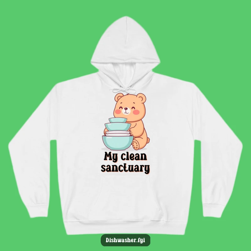 Cozy Funny Bear Dishes Hoodie: Warmth and Whimsy Guaranteed, The Ultimate Funny Gift
