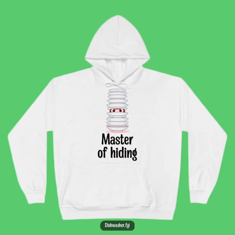Funny Hiding Character Hoodie: Cozy Up with Playful Secrecy