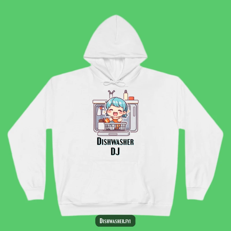 Funny Singing Dishwasher Hoodie: Cozy Character, Warm & Humorous Gift