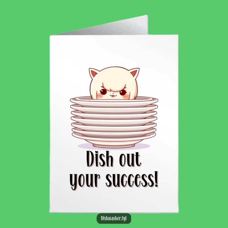 Free Printable Congrats Card: Mischievous Plate Hider, Cheeky Funny Downloadable Gift!