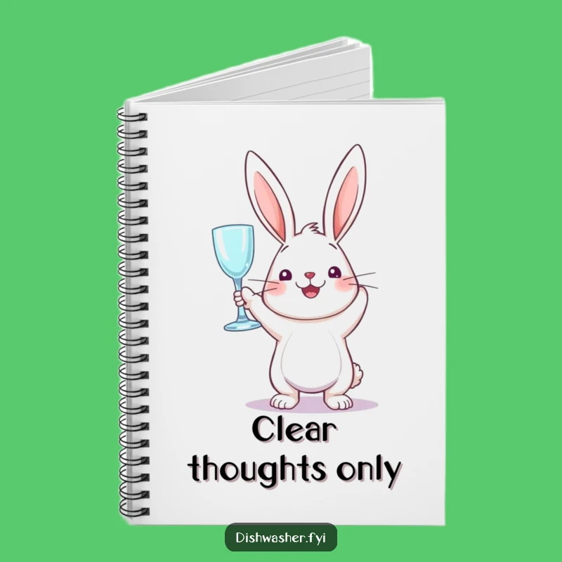 Funny Sparkling Rabbit Notebook: Jot Down Bright Ideas, A Practical Funny Gift
