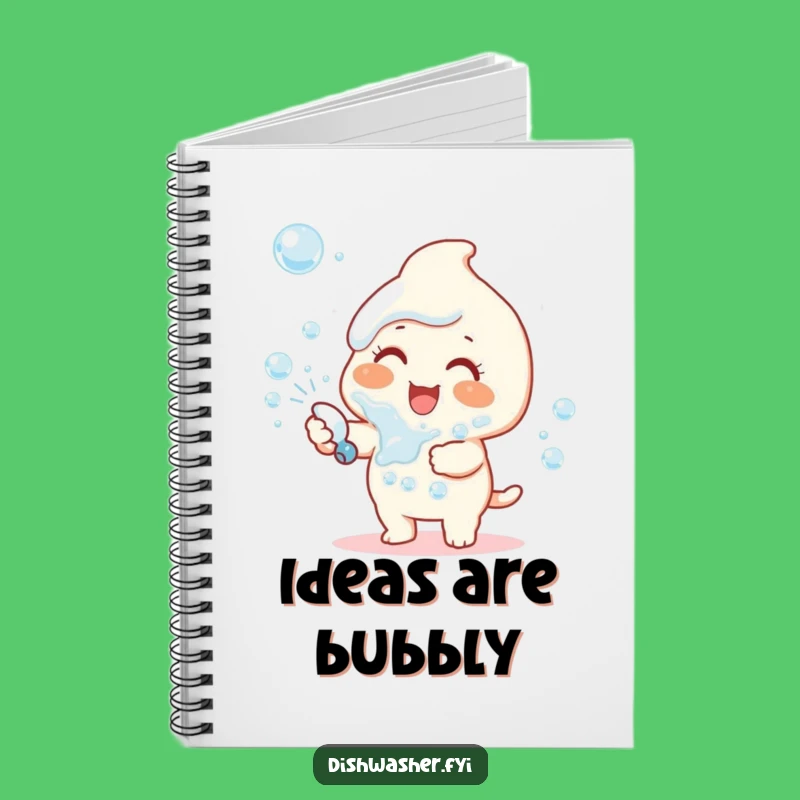 Funny Bubble Joy Notebook: Happy Character's Cheerful Ideas Gift