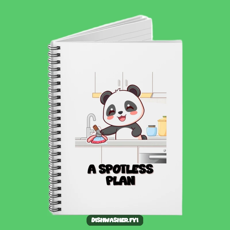 Funny Panda Notebook: Joyful Cleaner Journal, Perfect Gift For Panda Fans