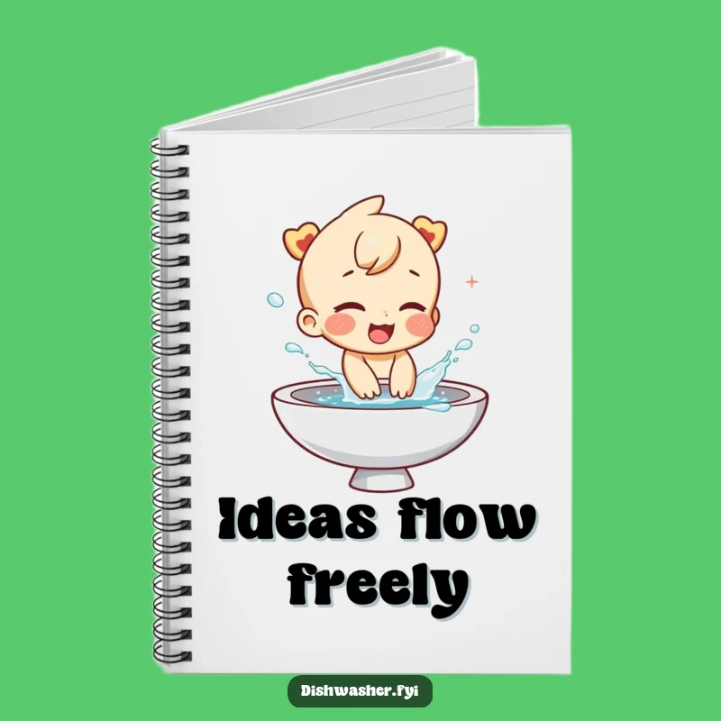 Funny Water Splash Notebook: Jot Down Your Fun Ideas, A Hilarious Funny Journal Gift