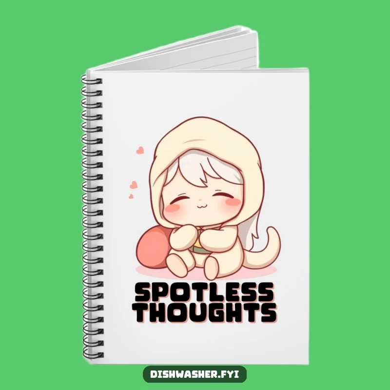 Funny Spotless Job Notebook: Content Character, Jot Down Triumphs